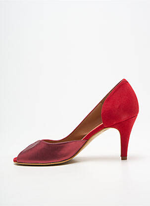 Escarpins talon aiguille talon de 7 à 9cm rouge BELLA STORIA femme