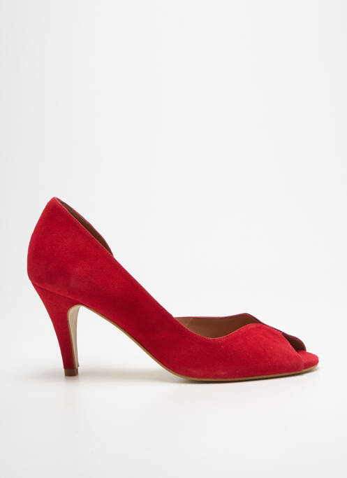 Escarpins talon aiguille talon de 7 à 9cm rouge BELLA STORIA femme