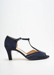 Sandales/nu pieds fermeture boucle(s) talon de 7 à 9cm bleu BELLA STORIA femme