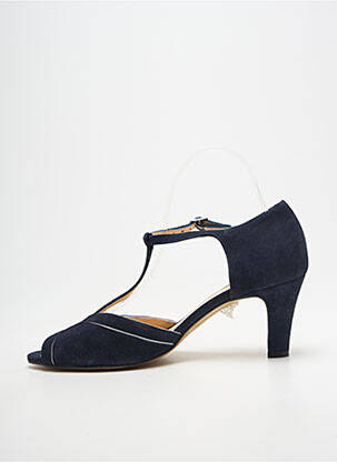 Sandales/nu pieds talon aiguille talon de 7 à 9cm bleu BELLA STORIA femme