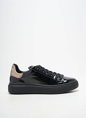 Baskets matière lisse talon plat jusqu'à 3cm noir JB MARTIN femme