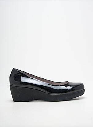 Escarpins matière lisse talon de 4 à 6cm noir UNISA femme