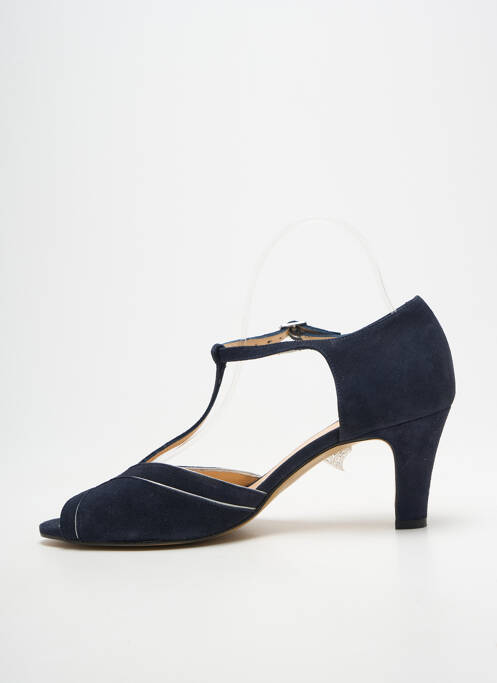 Sandales/nu pieds talon aiguille talon de 7 à 9cm bleu BELLA STORIA femme