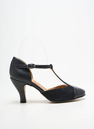 Escarpins fermeture boucle(s) talon de 4 à 6cm noir BELLA STORIA femme