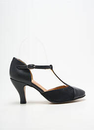 Escarpins fermeture boucle(s) talon de 4 à 6cm noir BELLA STORIA femme
