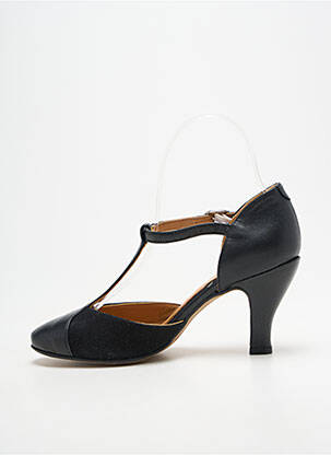 Escarpins fermeture boucle(s) talon de 4 à 6cm noir BELLA STORIA femme