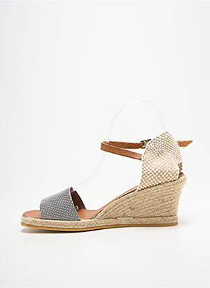Espadrilles fermeture bride(s) talon de 4 à 6cm noir BELLA STORIA femme