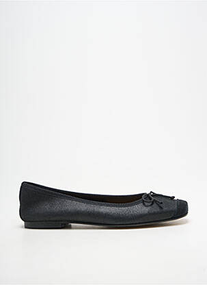 Ballerines bout carré talon plat jusqu'à 3cm noir BELLA STORIA femme
