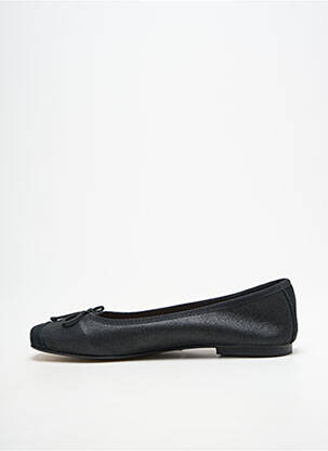 Ballerines bout carré talon plat jusqu'à 3cm noir BELLA STORIA femme