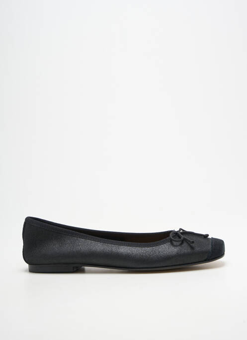 Ballerines bout carré talon plat jusqu'à 3cm noir BELLA STORIA femme