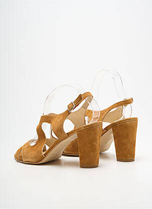 Sandales/nu pieds talon bottier talon de 7 à 9cm marron BELLA STORIA femme