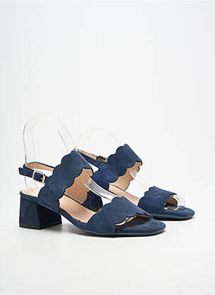 Sandales/nu pieds talon bottier talon de 4 à 6cm bleu BELLA STORIA femme