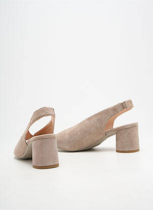 Sandales/nu pieds talon bottier talon de 4 à 6cm beige BELLA STORIA femme