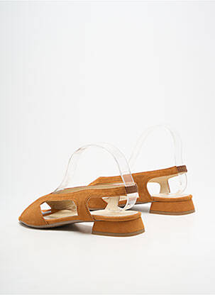 Sandales/nu pieds bout ouvert talon plat jusqu'à 3cm marron BELLA STORIA femme