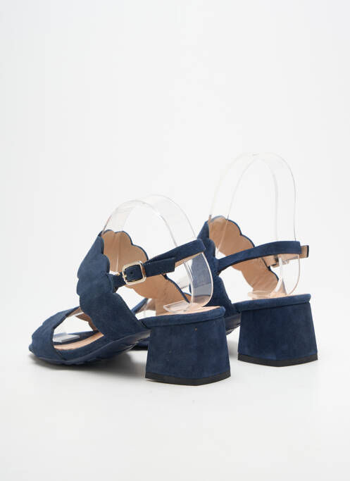 Sandales/nu pieds talon bottier talon de 4 à 6cm bleu BELLA STORIA femme