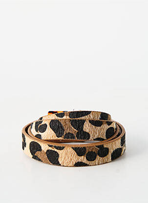 Ceinture coutures renforcées beige C'EST BEAU LA VIE femme