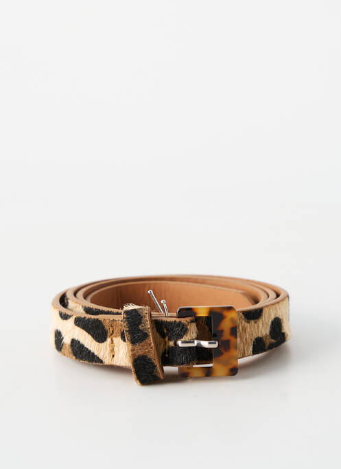 Ceinture imprimé animal beige C'EST BEAU LA VIE femme