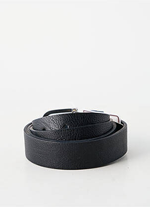 Ceinture coutures renforcées noir FASHION KINGDOM femme