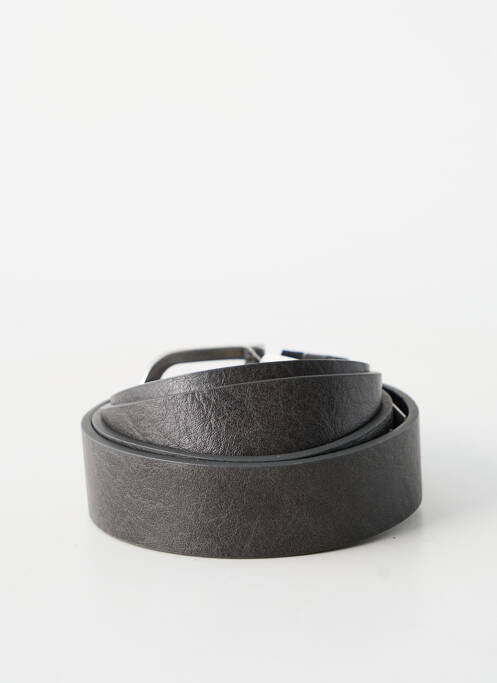 Ceinture coutures renforcées gris FASHION KINGDOM femme