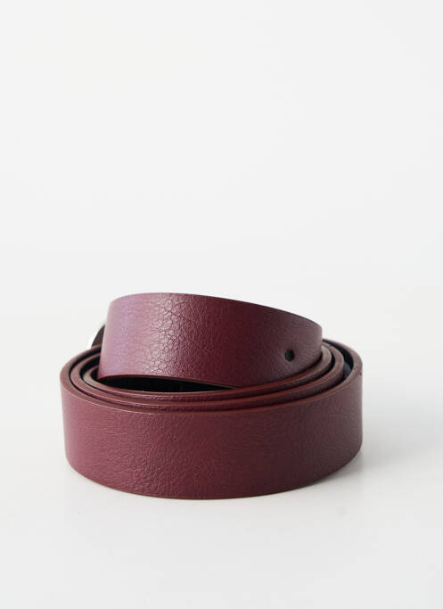 Ceinture coutures renforcées rouge FASHION KINGDOM femme
