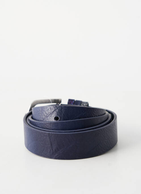 Ceinture coutures renforcées bleu FASHION KINGDOM femme