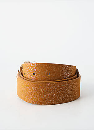 Ceinture coutures renforcées marron C'EST BEAU LA VIE femme