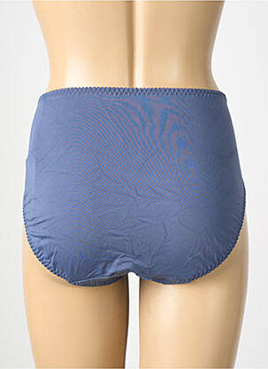 Culotte haute effet matière satinée bleu PRIMADONNA femme