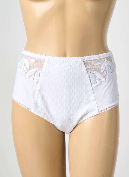 Culotte haute légère et transparente blanc PRIMADONNA femme