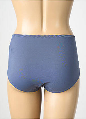 Culotte haute légère et transparente bleu PRIMADONNA femme