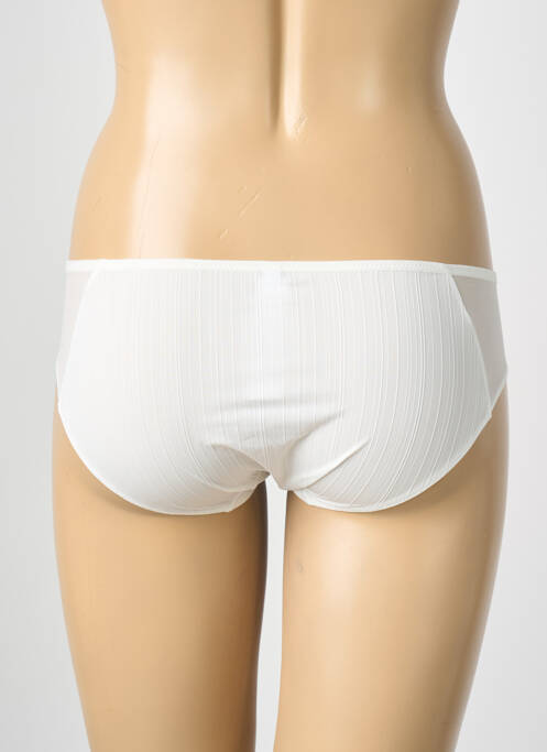 Culotte tissage dentelle beige CHANTELLE femme