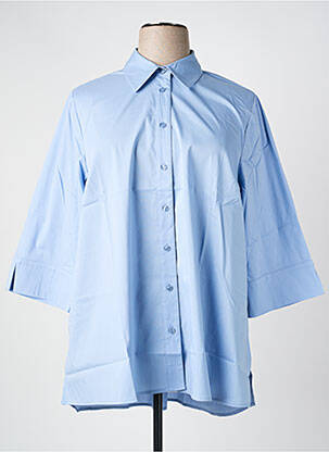 Blouse manches 3/4 manches 3/4 bleu SHEEGO femme