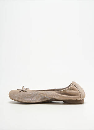 Ballerines strass chiquet beige REQINS fille