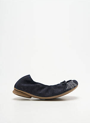 Ballerines strass chiquet bleu REQINS fille