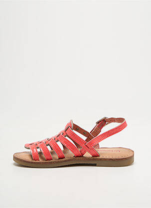 Sandales/nu pieds tissage vernis chiquet rose LES TROPEZIENNES PAR M.BELARBI fille