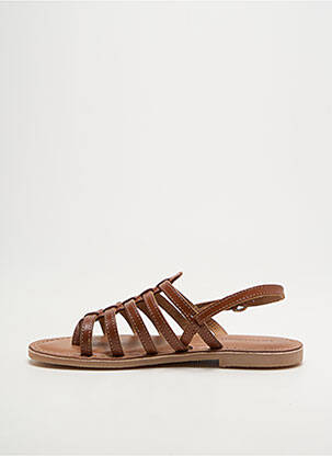 Tongs chiquet chiquet marron LES TROPEZIENNES PAR M.BELARBI fille