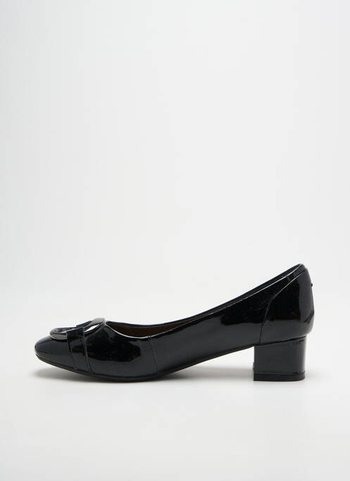 Escarpins matière lisse talon de 4 à 6cm noir JB MARTIN femme