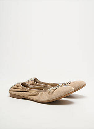 Ballerines  chiquet beige REQINS fille