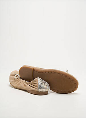 Ballerines  chiquet beige REQINS fille