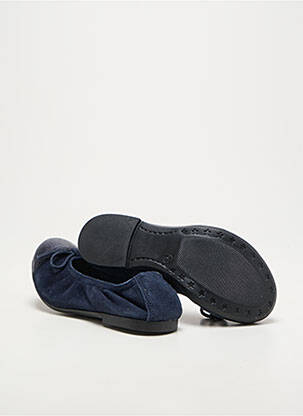 Ballerines  bout rond bleu REQINS fille