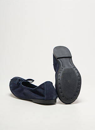 Ballerines  bout rond bleu REQINS fille