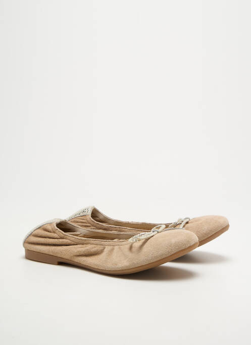 Ballerines  chiquet beige REQINS fille