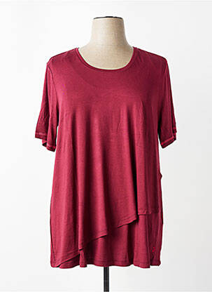 Chemisier maternité manches courtes violet SHEEGO femme