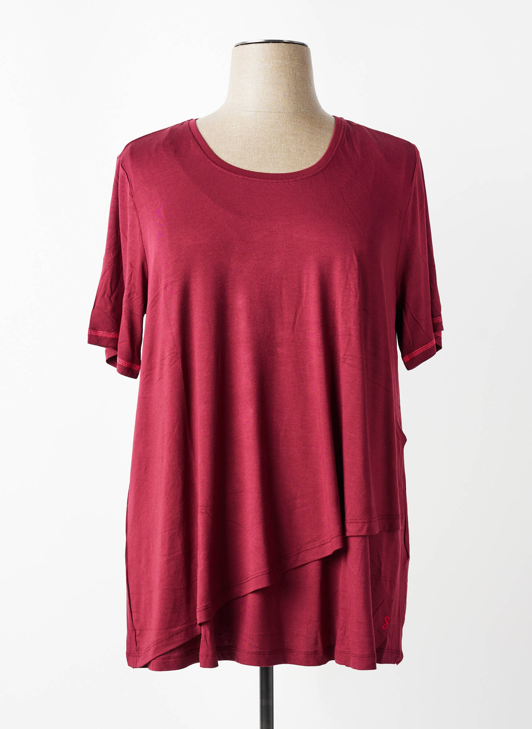 Chemisier maternité manches courtes violet SHEEGO femme