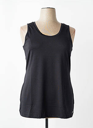 Top sans manche sans manche noir SHEEGO femme
