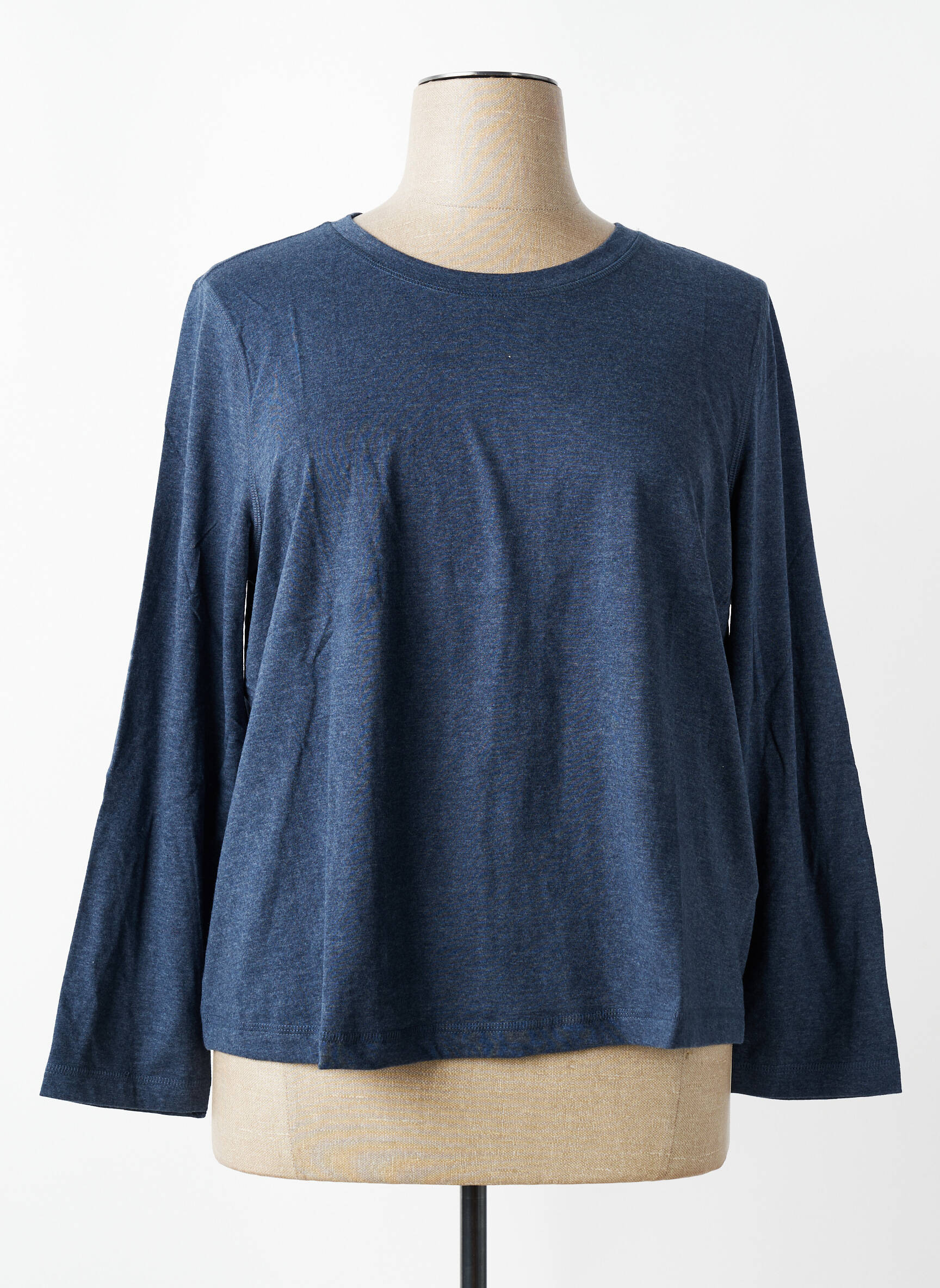 T-shirt manches longues manches longues bleu SHEEGO femme