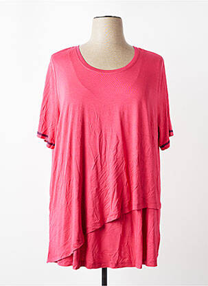 T-shirt / top maternité stretch rose SHEEGO femme