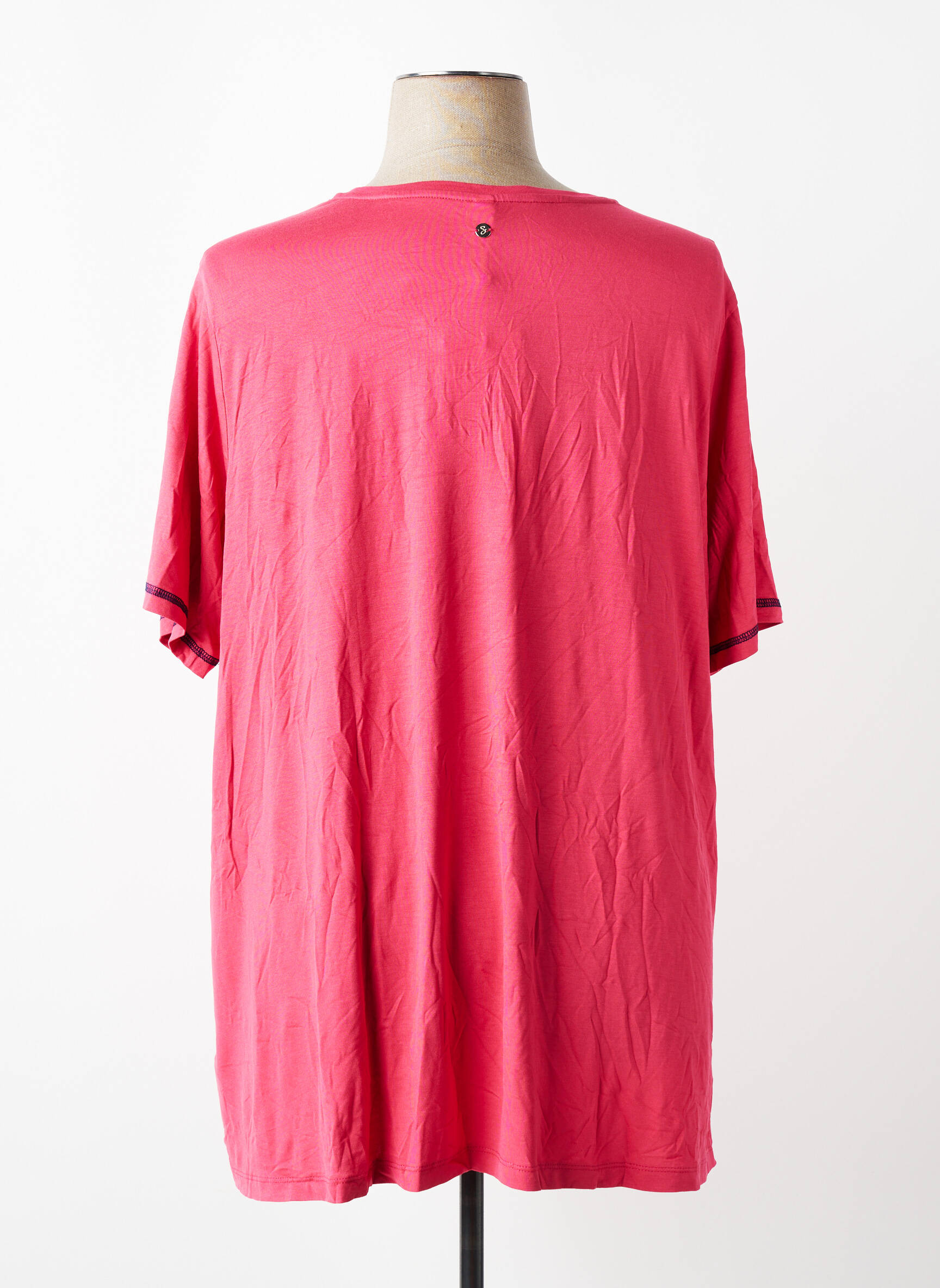 T-shirt / top maternité stretch rose SHEEGO femme