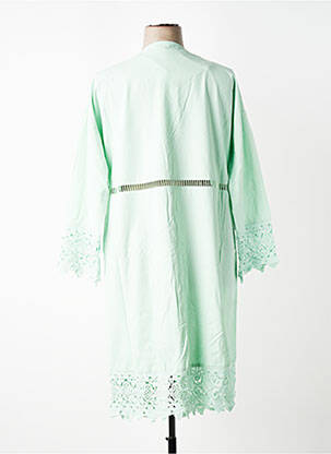 Veste kimono col v vert SHEEGO femme