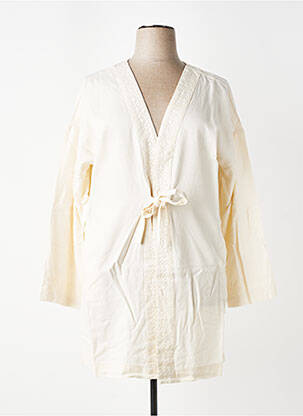 Veste casual coupe cintrée beige SHEEGO femme