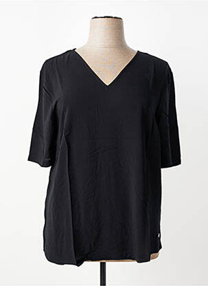 Top manches courtes manches courtes noir SHEEGO femme